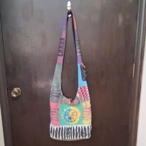 Colorful Patchwork Shoulder Bag